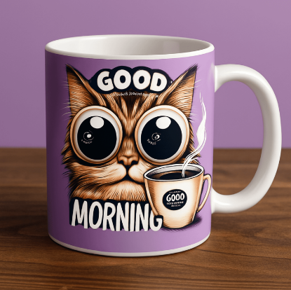 Picture of Good Morning Cat 1 Mug